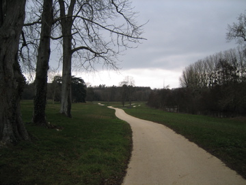 vue (un peu sombre) de l'entrée ou y avait les guichets.