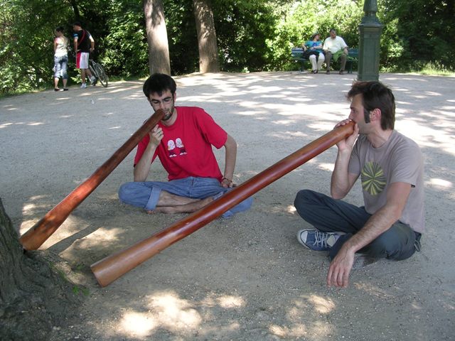 Toujours contre un arbre... C'est pratique :)