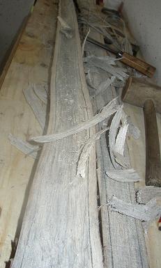 Après avoir tracer et commencer les coup de gouge